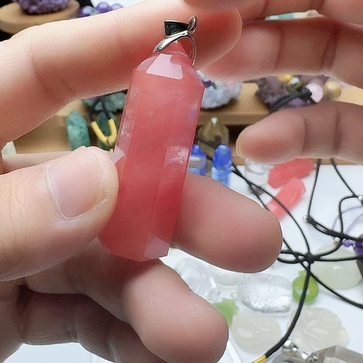 颈饰银S925镶嵌水晶