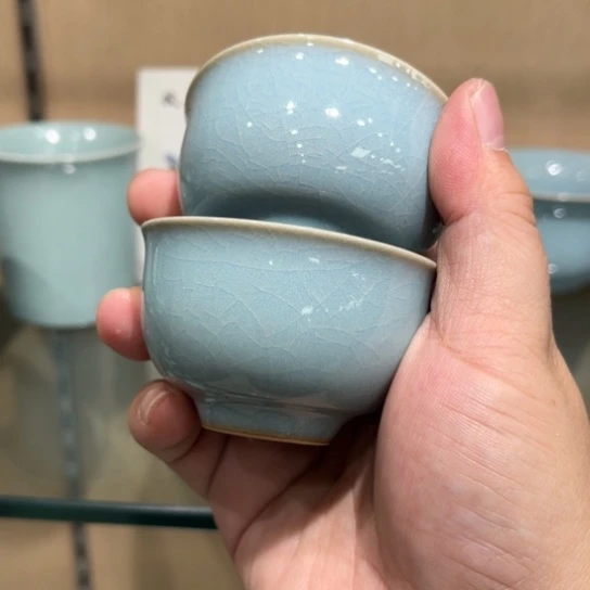 瓷片陶瓷茶具汝瓷茶具