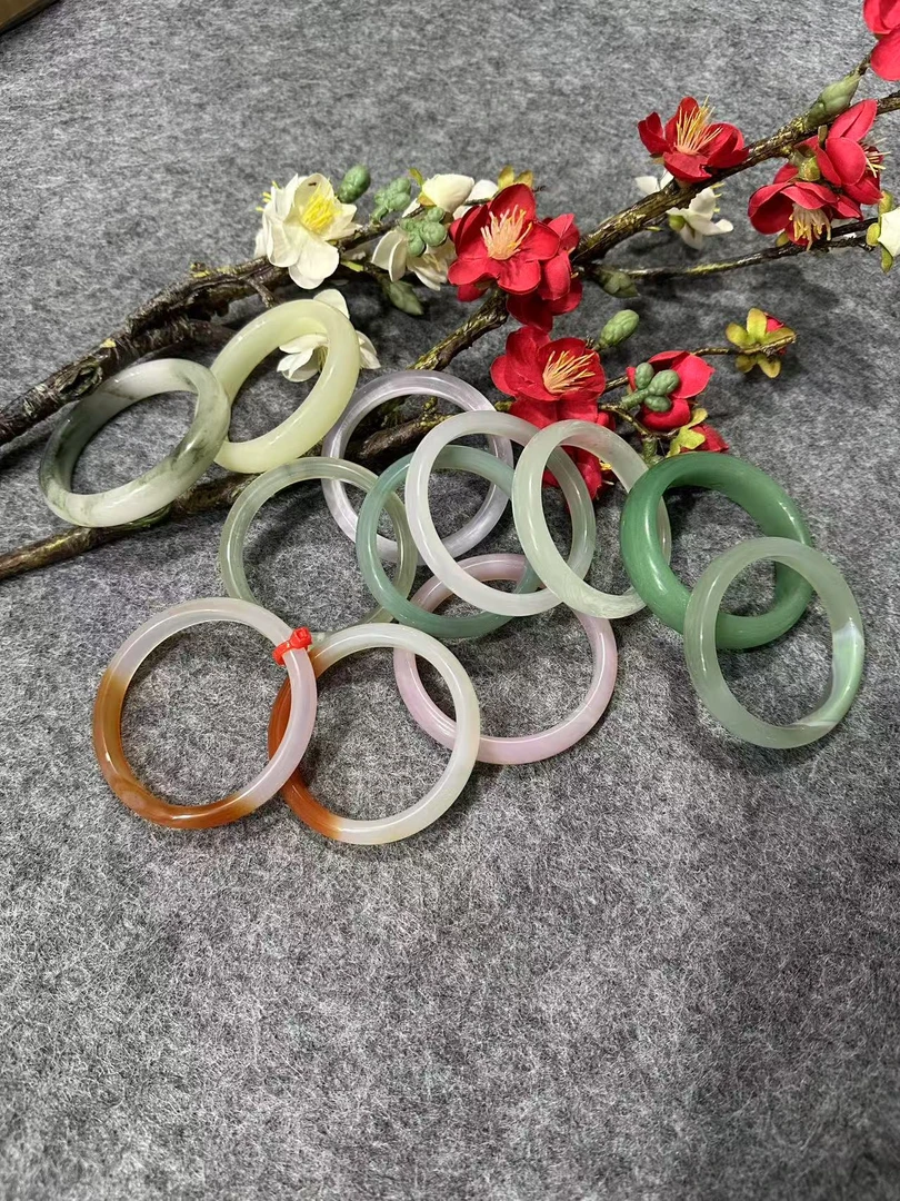 天然玉石手镯多样性发货--42