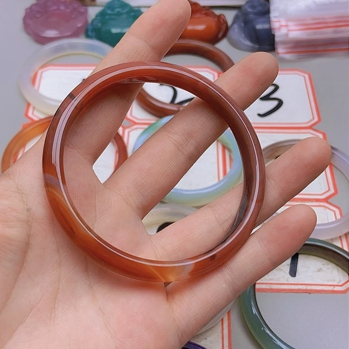 【闪购商品】玛瑙/玉髓未镶嵌珠宝半成品紫*