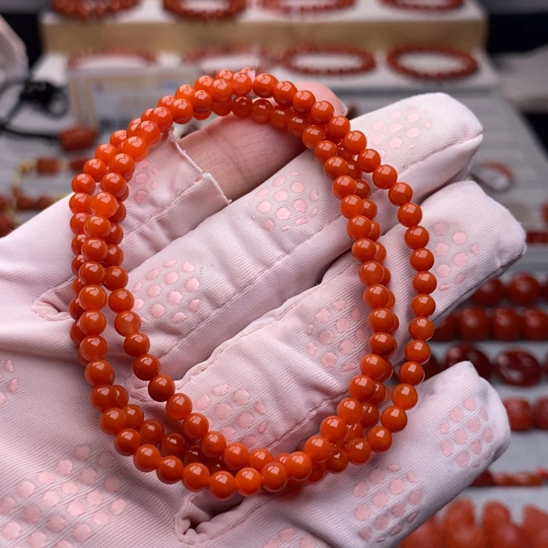 南红玛瑙配饰未镶嵌