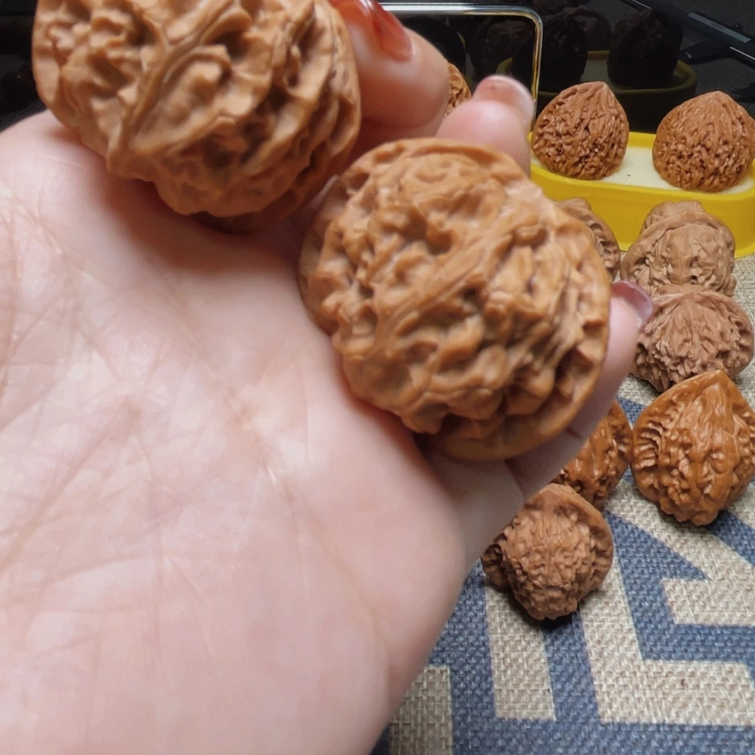 文玩核桃把件苹果园全品