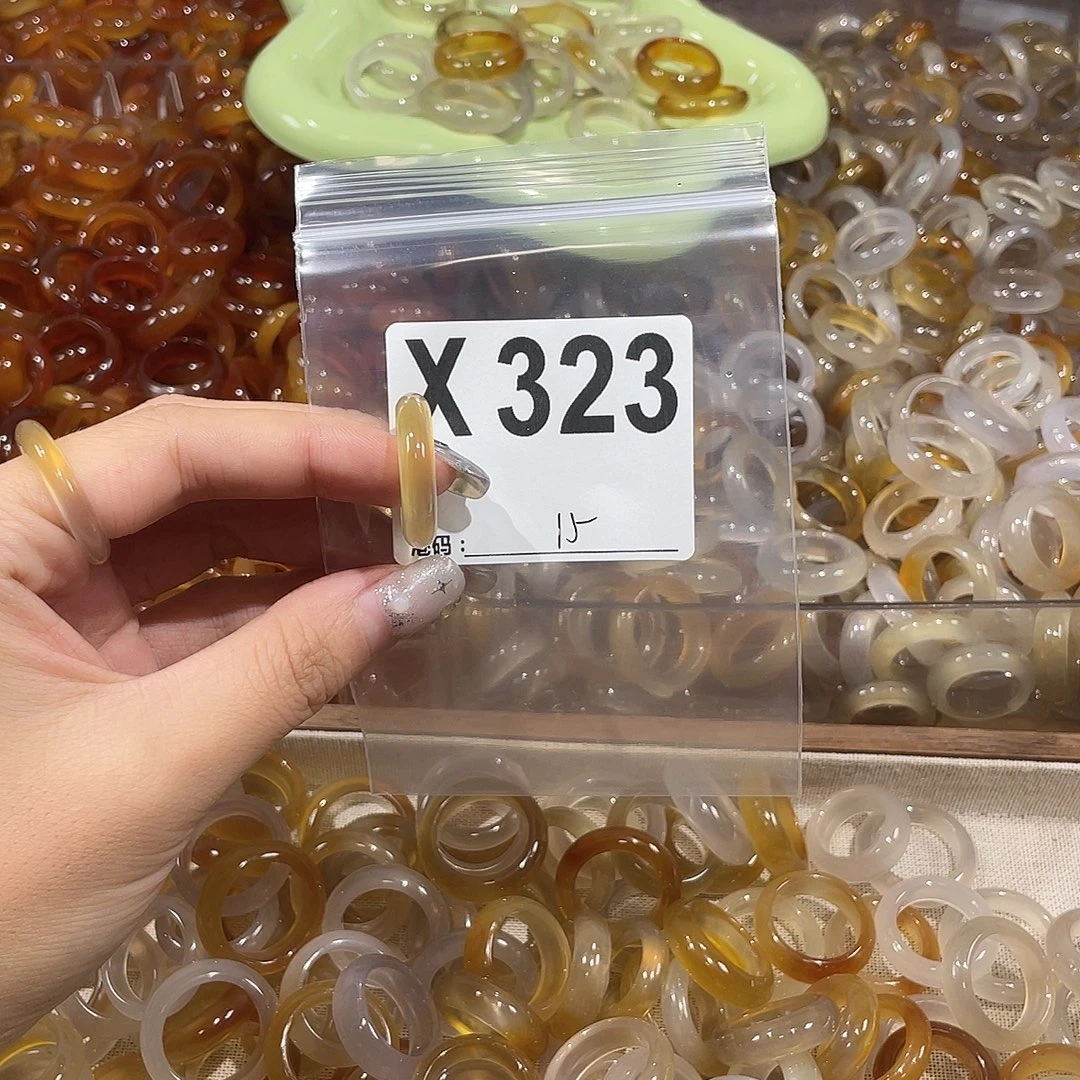 未镶嵌戒指玛瑙/玉髓323