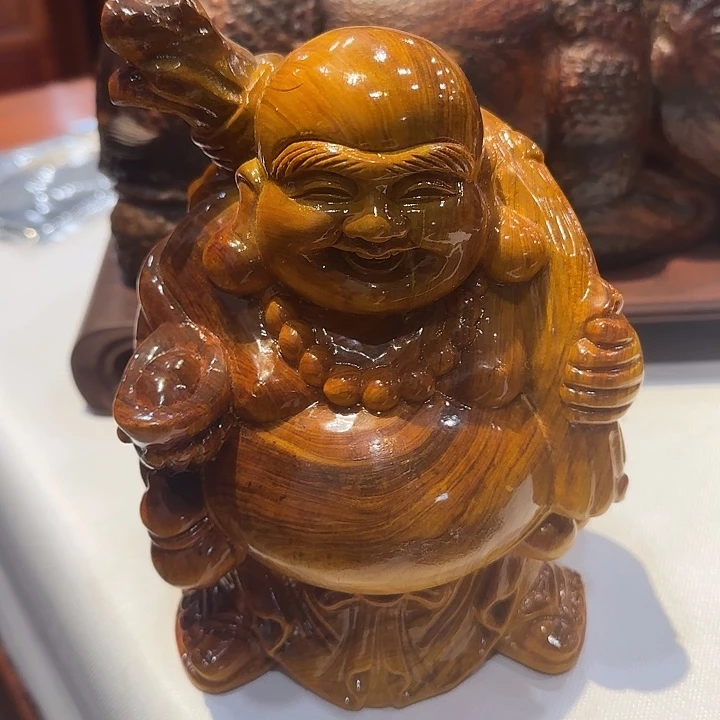 越南香木大肚弥勒佛