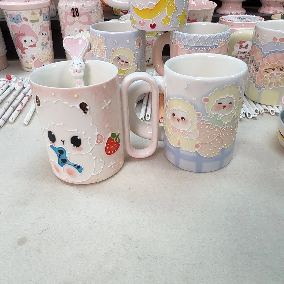 白***鹅景德镇设计师款陶瓷