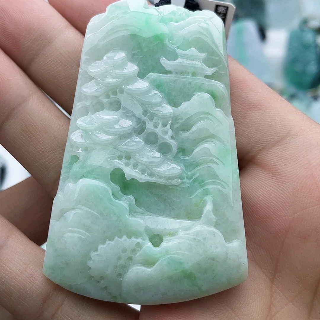颈饰未镶嵌翡翠翡翠