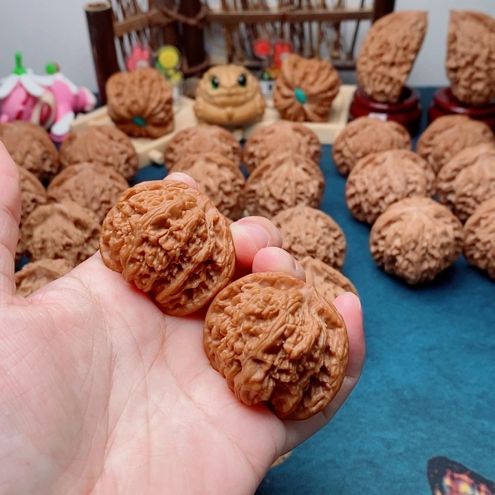 把件文玩核桃老款宫灯40