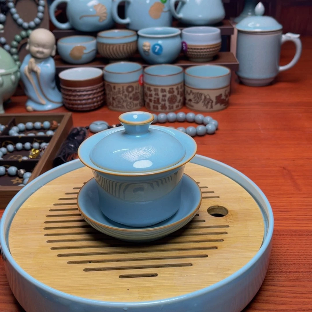 【闪购商品】摆件陶汝州单壶，壶，壶，壶微瑕