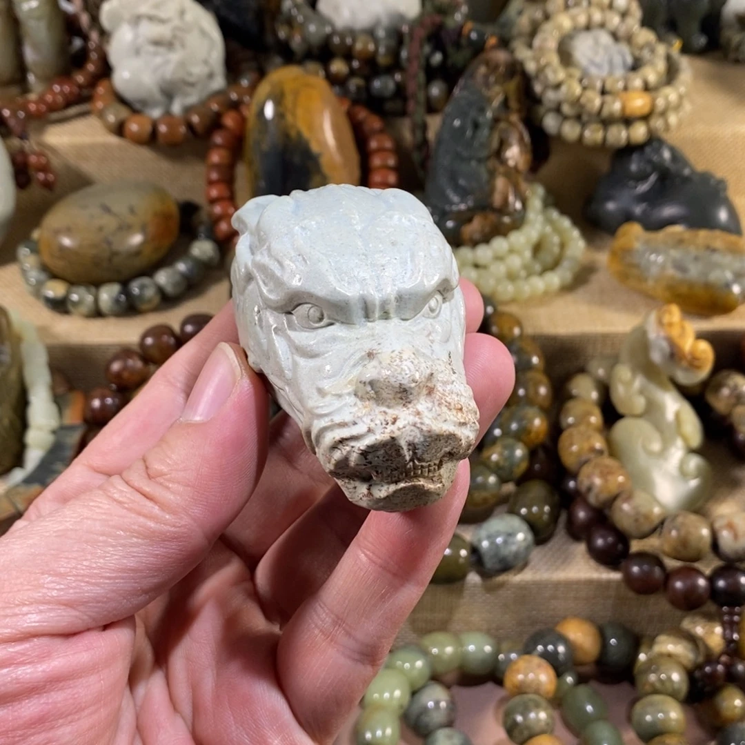 岫岩河磨玉（透闪石质玉）未镶嵌挂件