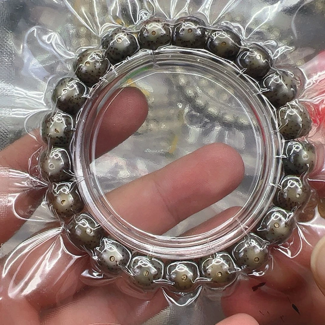 手串星月菩提77长老黑冰星月菩提单圈11