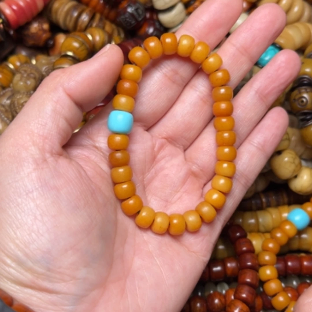 【闪购商品】牛骨手串/手链牛骨8×6×28颗女款