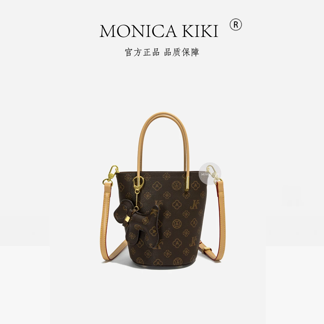 斜挎包碎花子母包方形单肩托特包斜跨