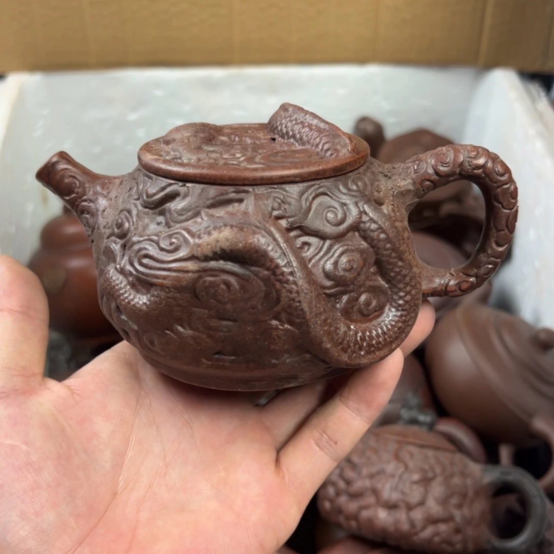 茶壶紫砂宜兴原矿紫砂壶280毫升容量