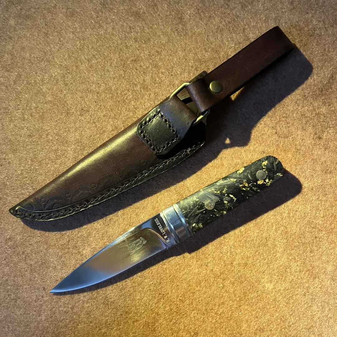 奥地利m390粉末钢进口高硬度户外锋利小刀野外露营野外生存水果刀