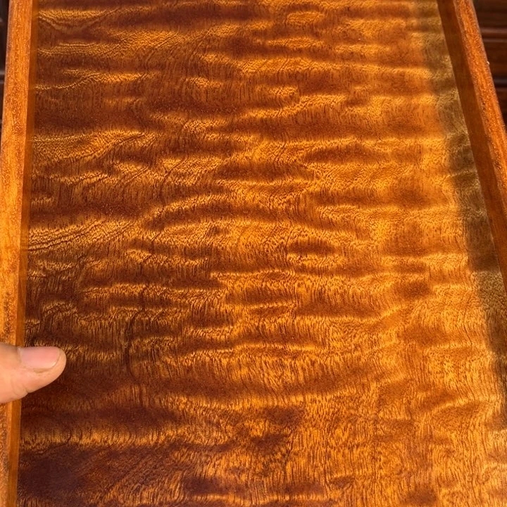 木缅甸花梨独板托盘