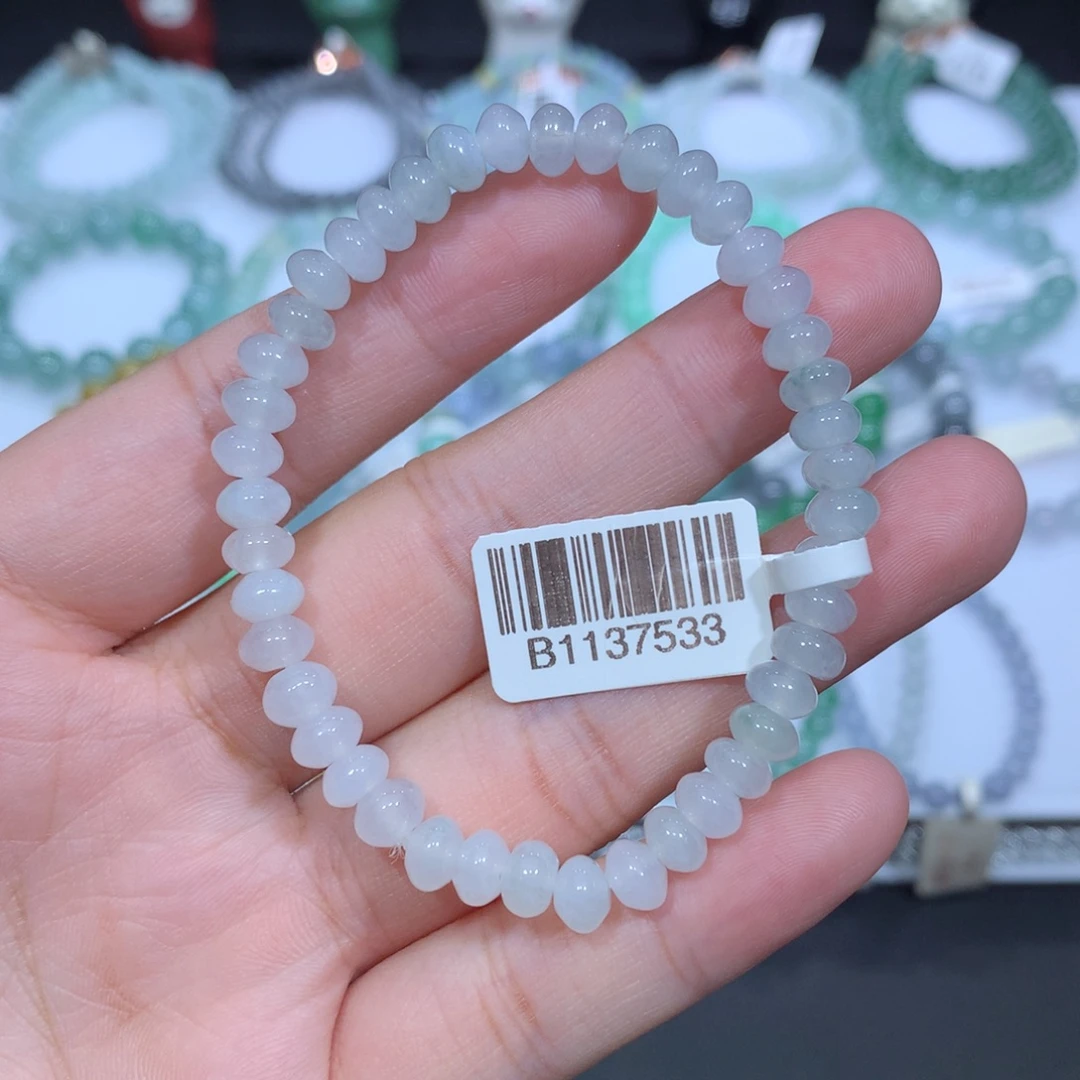 未镶嵌手串翡翠天然