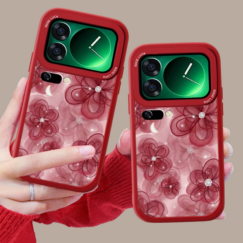 适用小米17手机壳女Mi17pro新款Xiaomi17ProMax小羊皮网红全包套