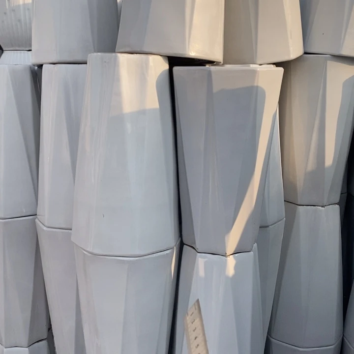 高腰白八方大号口31/50