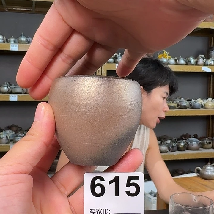坭兴陶柴烧全手工原矿泥料杯