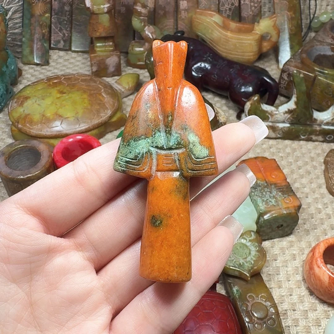 白玉菩提吊坠挂件