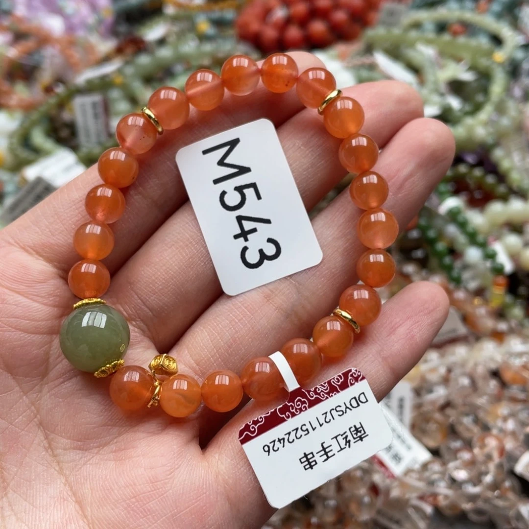 未镶嵌手链南红玛瑙