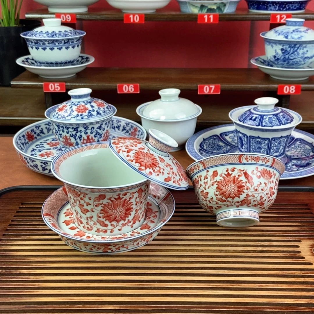 一***光景德镇高温精选茶具