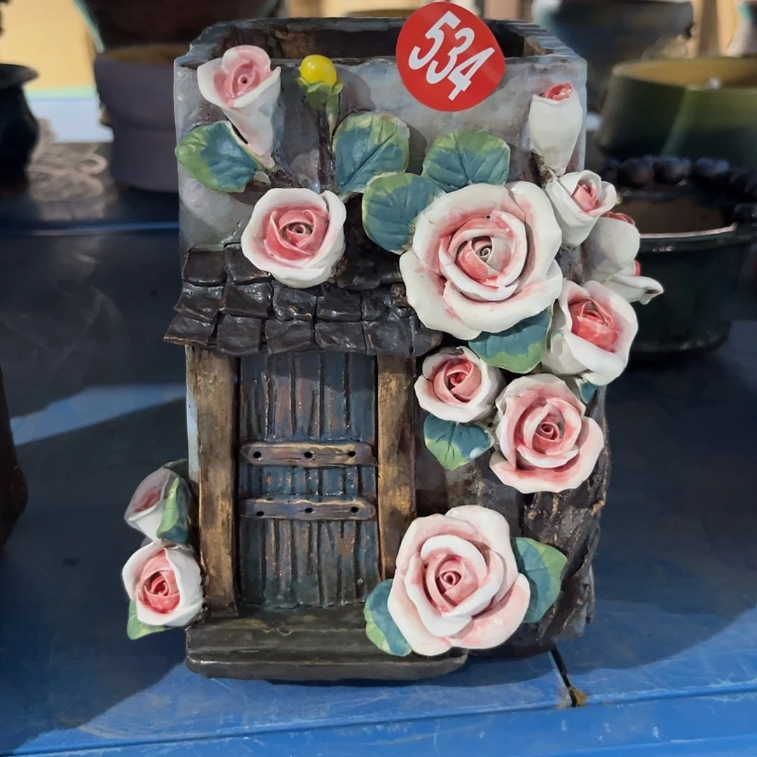 534 号陶然花器手工花盆