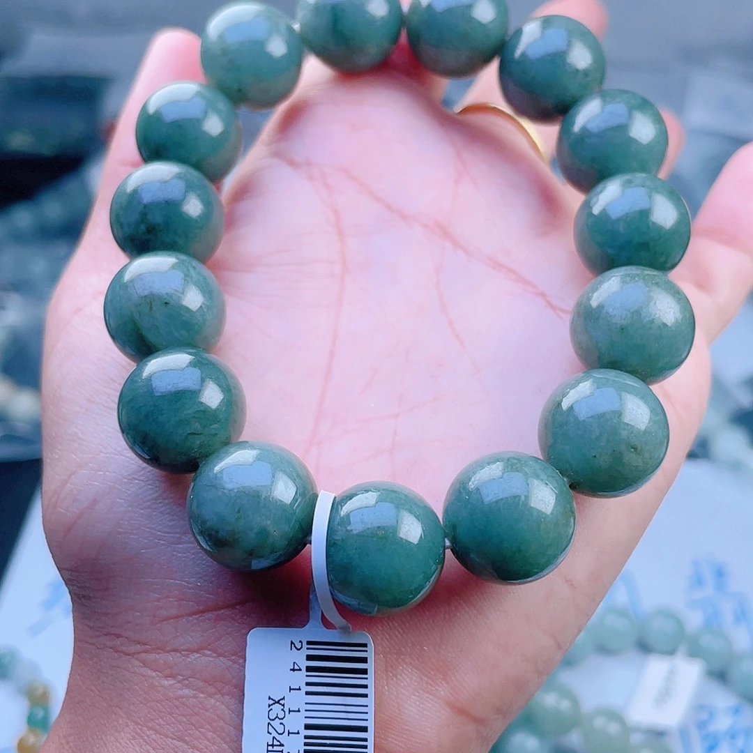定制翡翠未镶嵌珠串