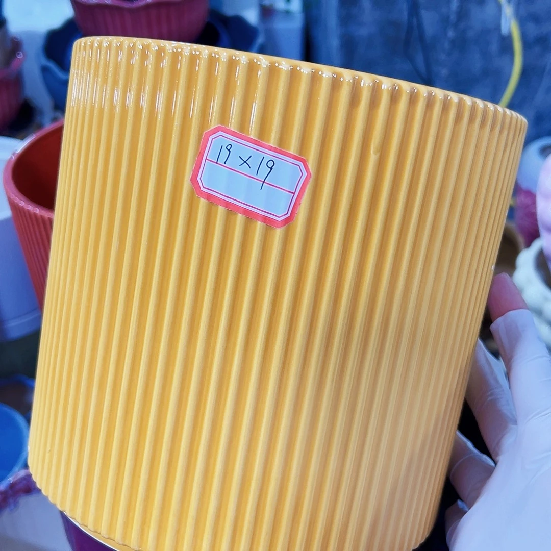 有孔外贸尾单陶瓷花盆凑单10米包邮