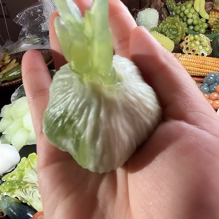 蛇纹石玉蒜未镶嵌冬***冷