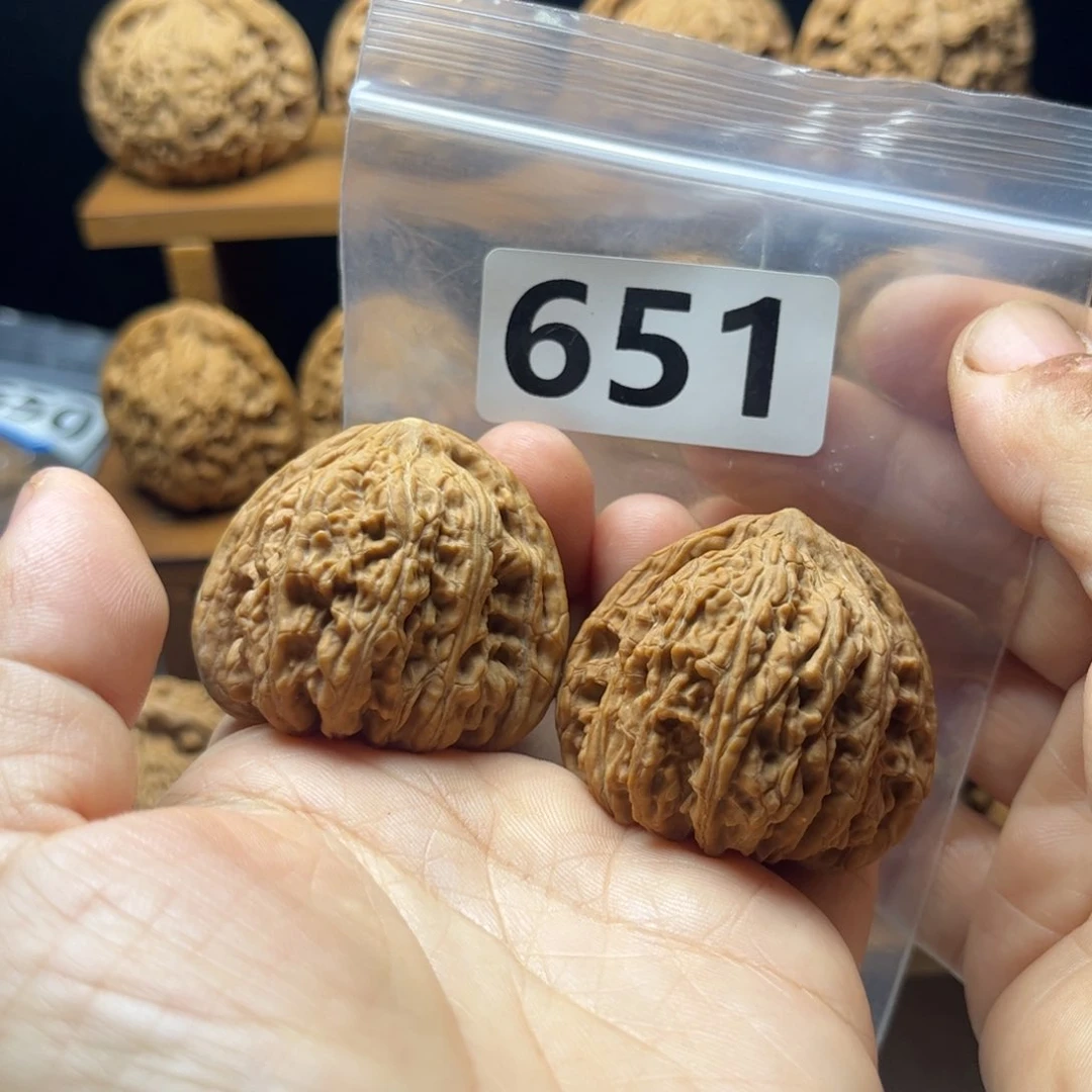 吊坠文玩核桃密纹40