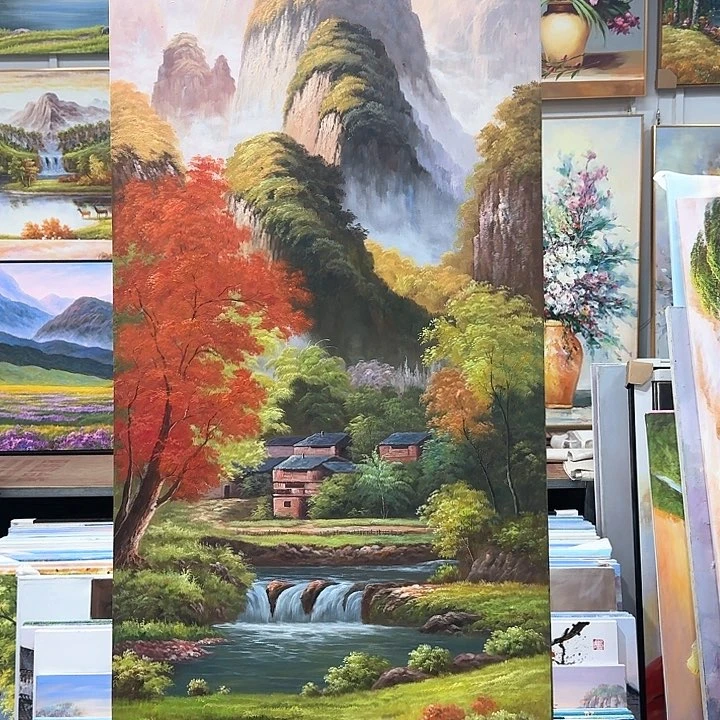 油画80-160油画作品展作品展作品集展