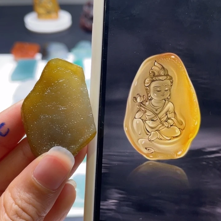 定制翡翠未镶嵌包工