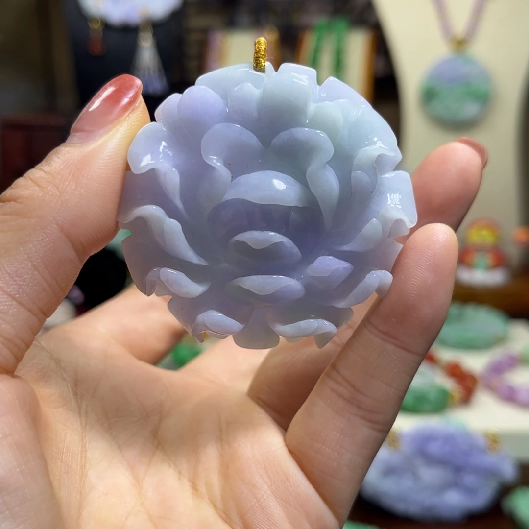 翡翠未镶嵌颈饰天然翡翠