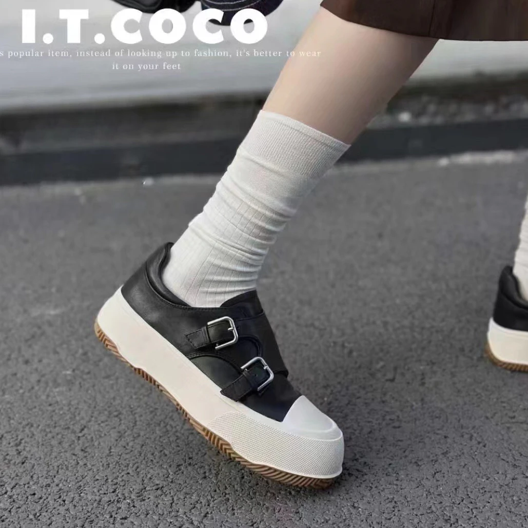 深口圆头春季通用防滑板鞋30-138