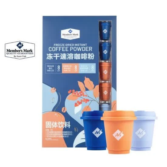 冻干速溶咖啡粉 72g/盒