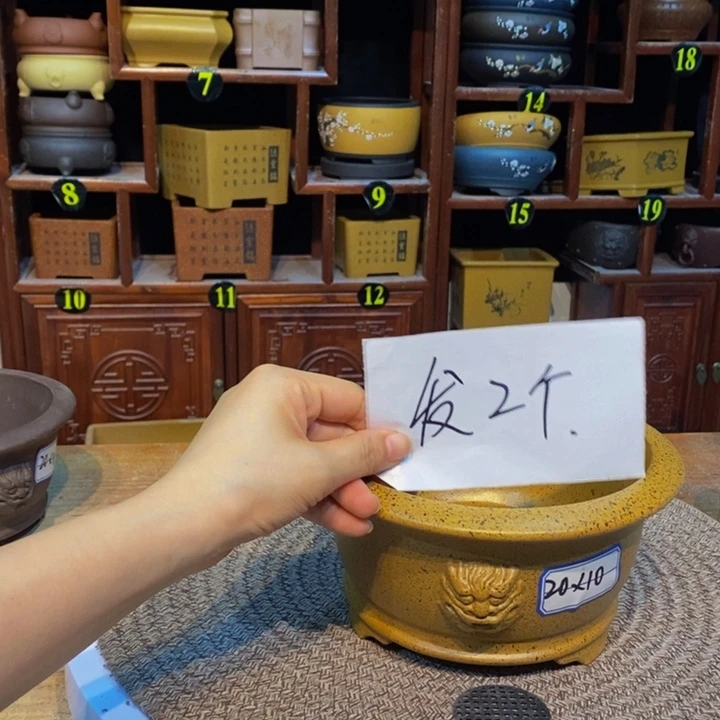 紫砂花盆紫砂紫砂