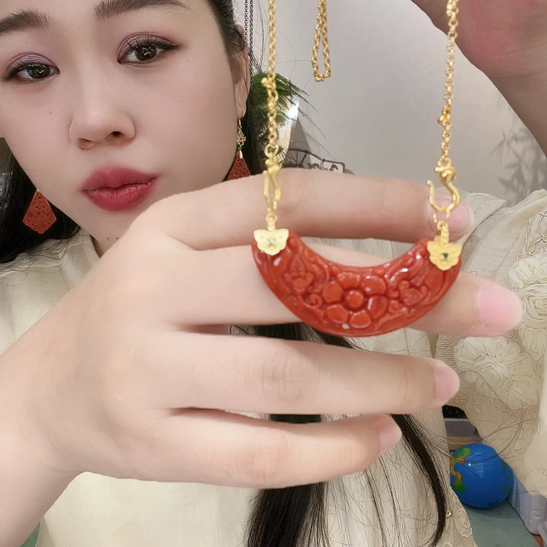 吊坠(赠链)合金翡翠国风