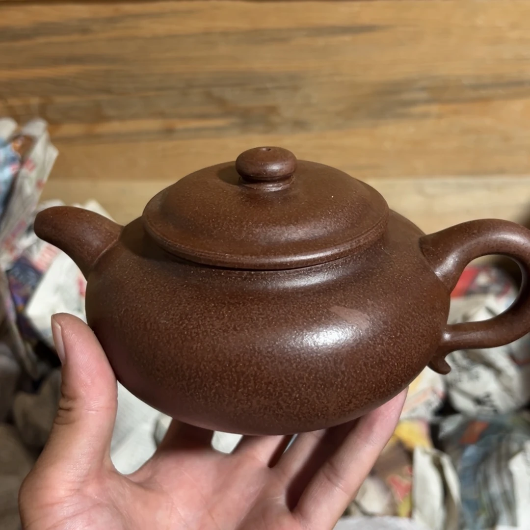 茶壶紫砂老厂紫砂壶一件！