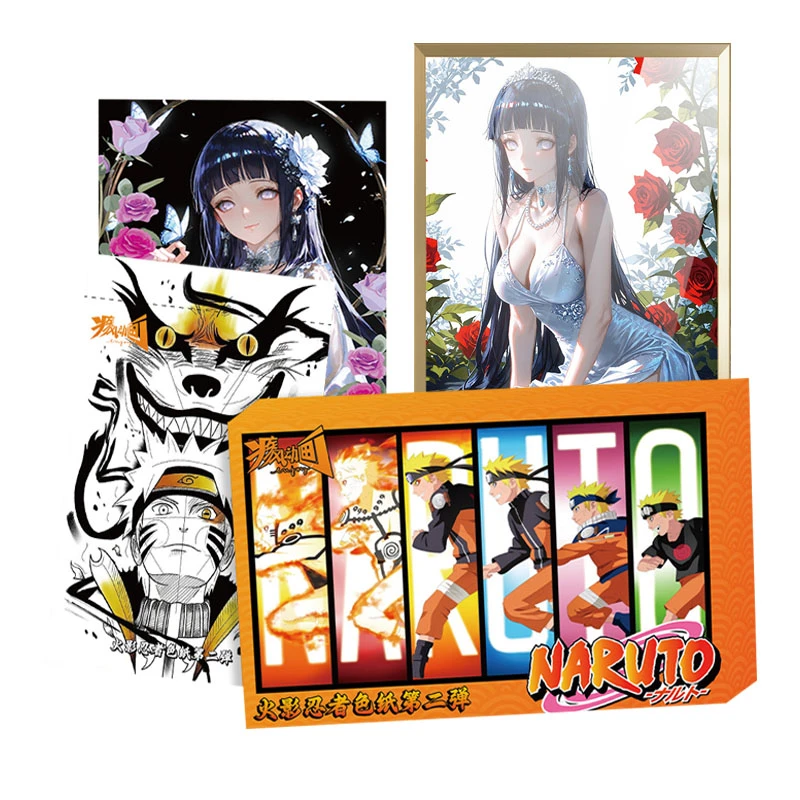 【顺丰包邮】二创同人疾风传火影忍者色纸第二弹盲盒类代拆不退不换