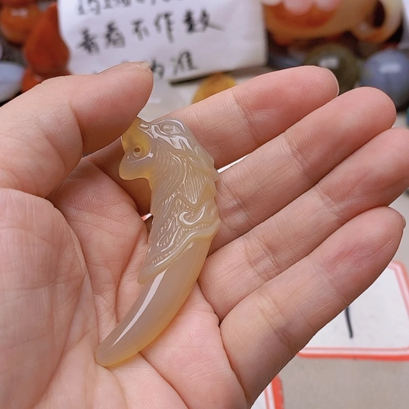 【闪购商品】未镶嵌玛瑙/玉髓珠宝半成品吉***～