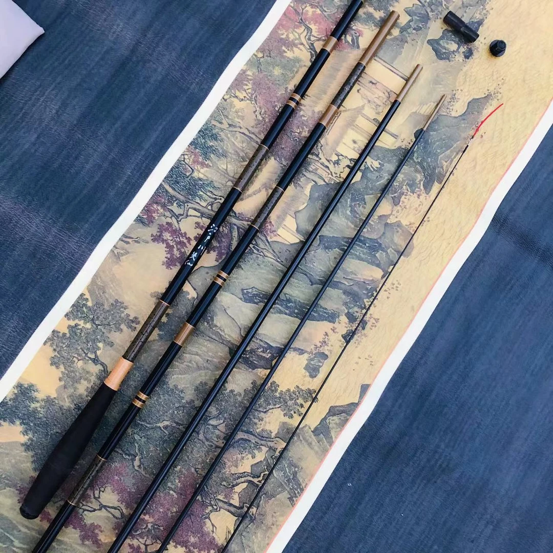 英仙超轻超细高碳素台钓竿鲫鲤竿28调