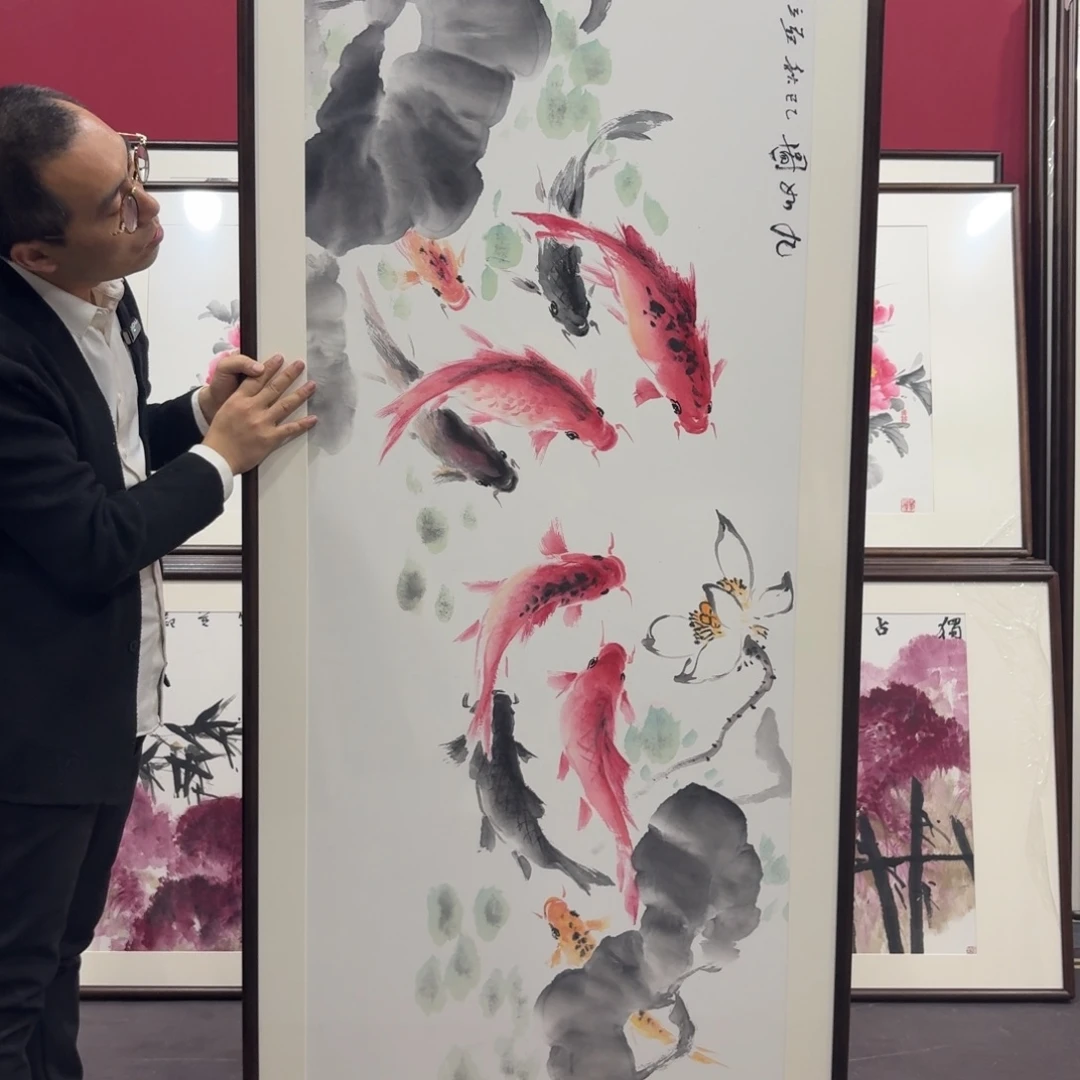 国画手绘作品210/80
