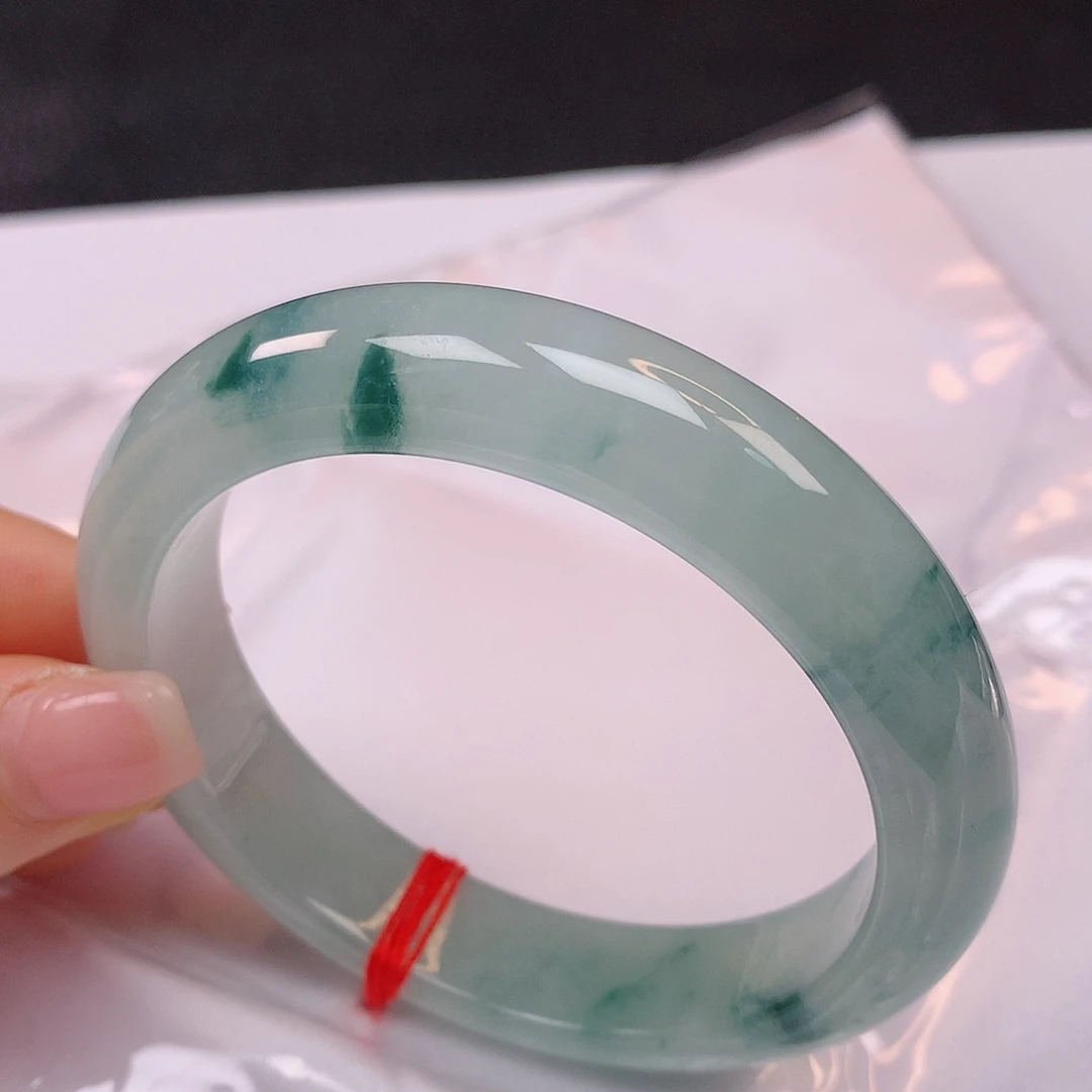【闪购商品】未镶嵌手镯翡翠57翡翠手镯