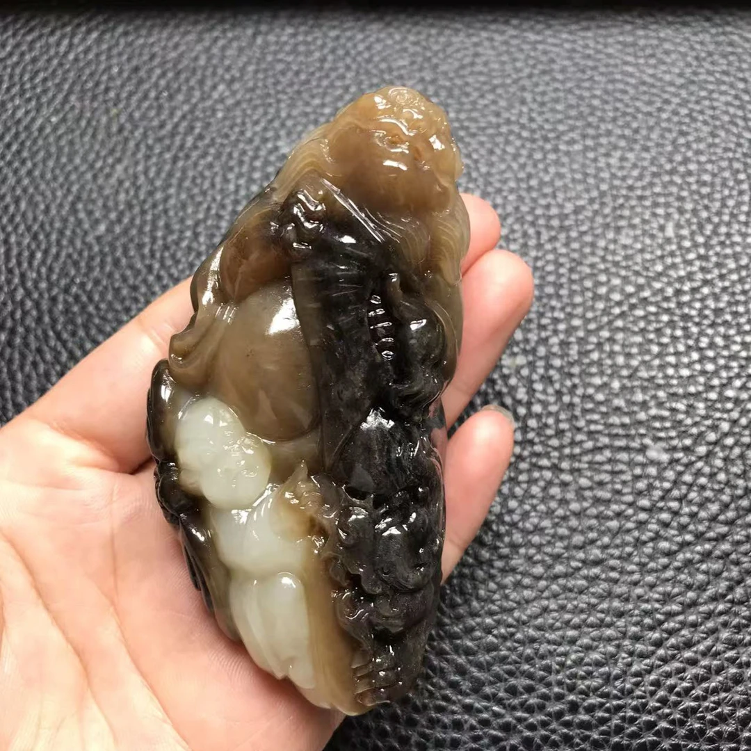 和田玉钟馗,实物霸气