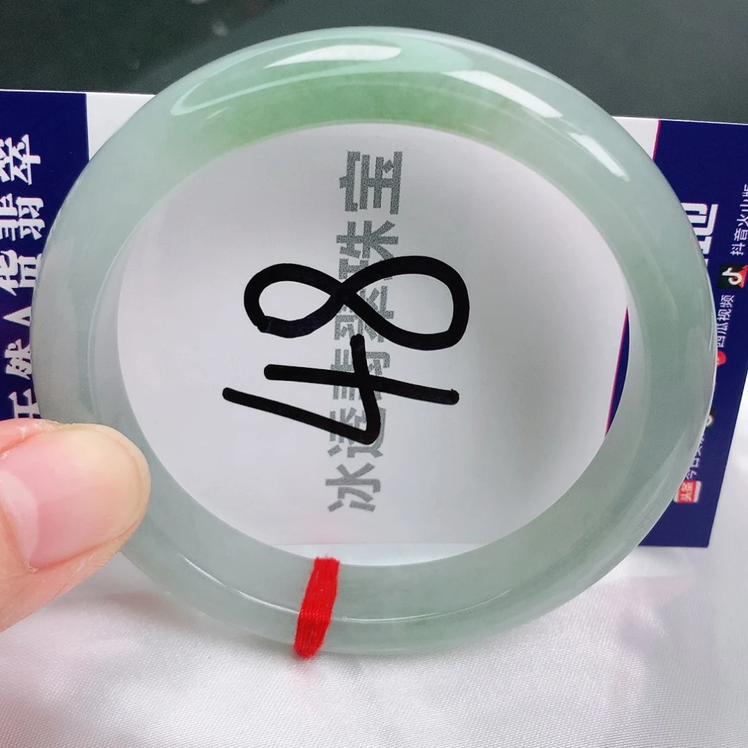 翡翠手镯未镶嵌缅甸天然A货翡翠