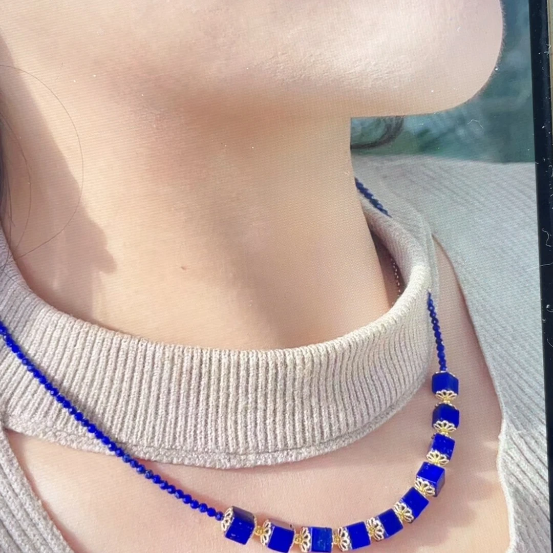 未镶嵌青金石项链