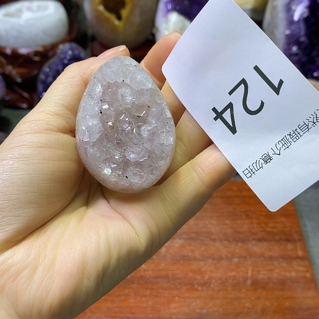 紫晶未镶嵌珠宝半成品