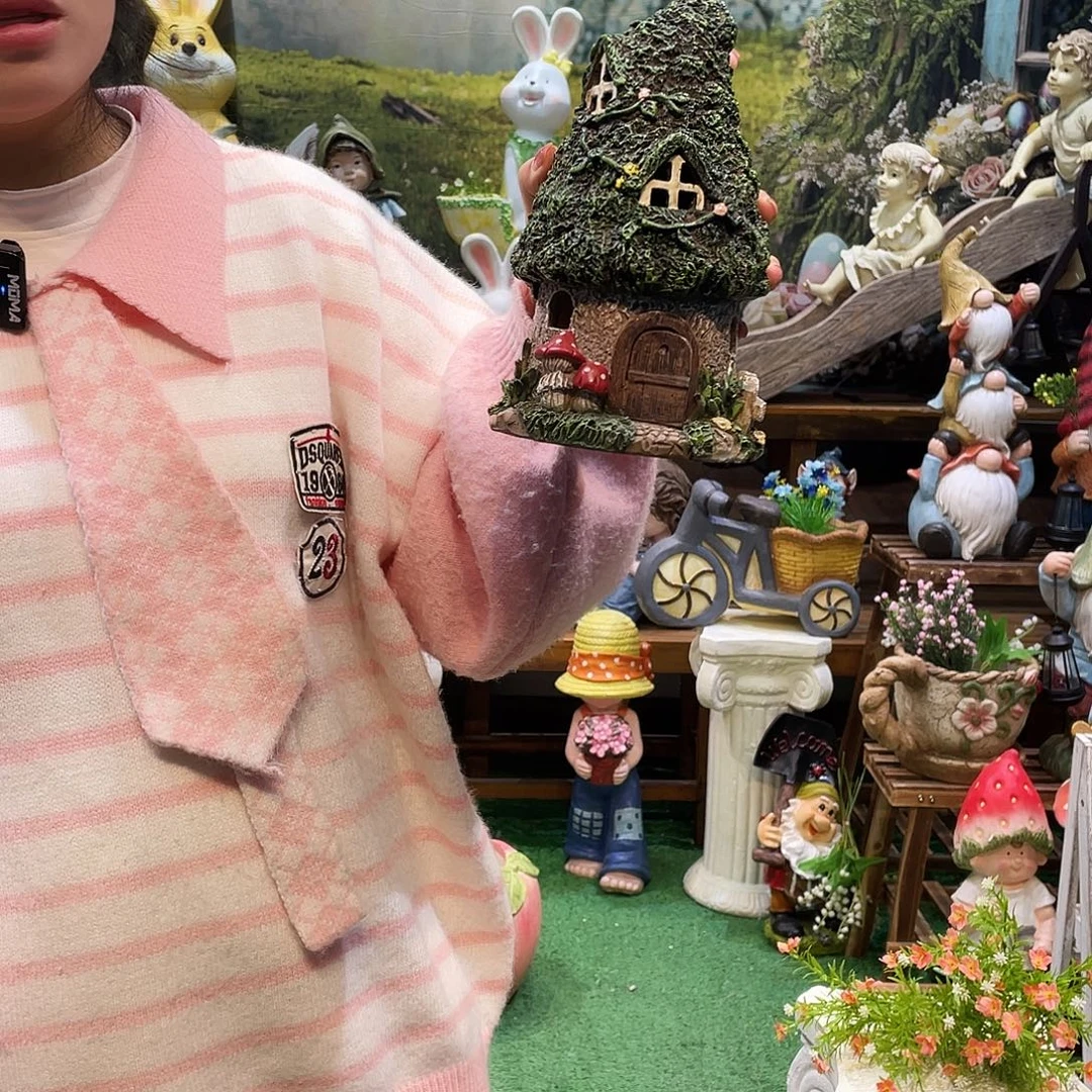 摆件花园摆件红红火火