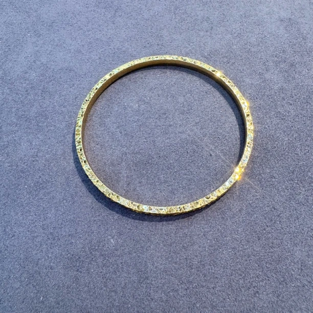 铜合金手镯 2069-沙沙手镯一个闭口闪闪款